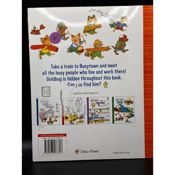 Richard Scarry’s Busy Busy People Softcover Imagination Library Copy 2021 - Picture 2 of 6